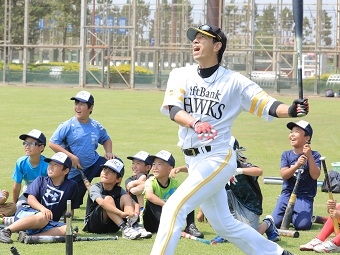 GXA野球短期スクール指導コーチ野手コーチ　本間 満