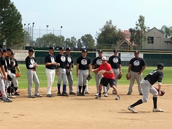 野球のレッスン