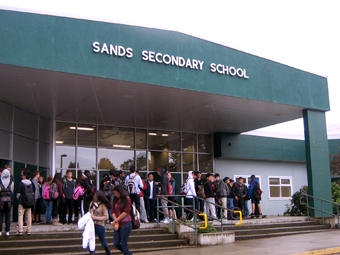 Sands Secondary School (BC州デルタ・公立高校)