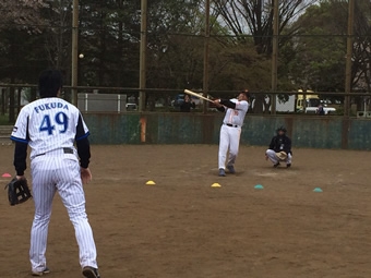 体験記｜都立舎人公園 少年少女野球教室[選手・指導者参加型]