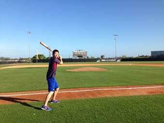 体験記｜IMG短期ベースボールアカデミー 大学4年生・元喜選手