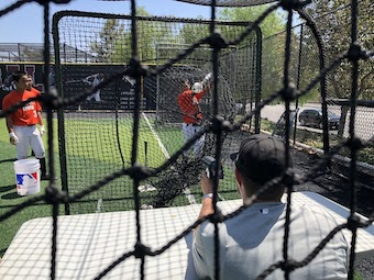 スイングスピード・打球速度測定