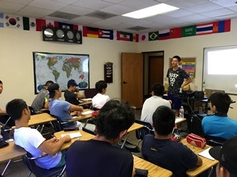 英語のレッスン